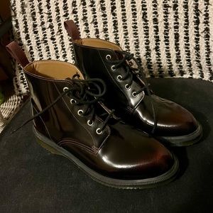 Dr. Martens Emmeline Arcadia Leather Lace-Up Ankle Boots